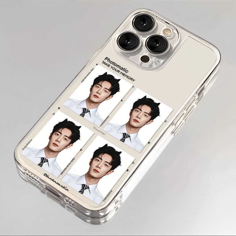 适用苹果16手机壳iPhone15promax博君一肖14肖战13mini王一博12撕拉片11照片x新款xr周边xs保护套8透明7外壳 - 图2