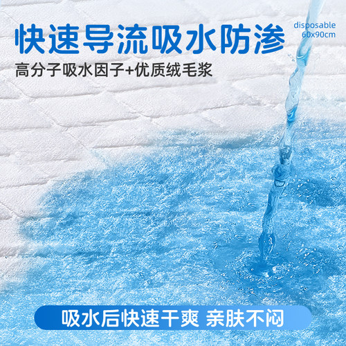 海氏海诺成人护理垫产褥垫隔尿垫医用护理垫60x90老年人产妇专用 - 图0