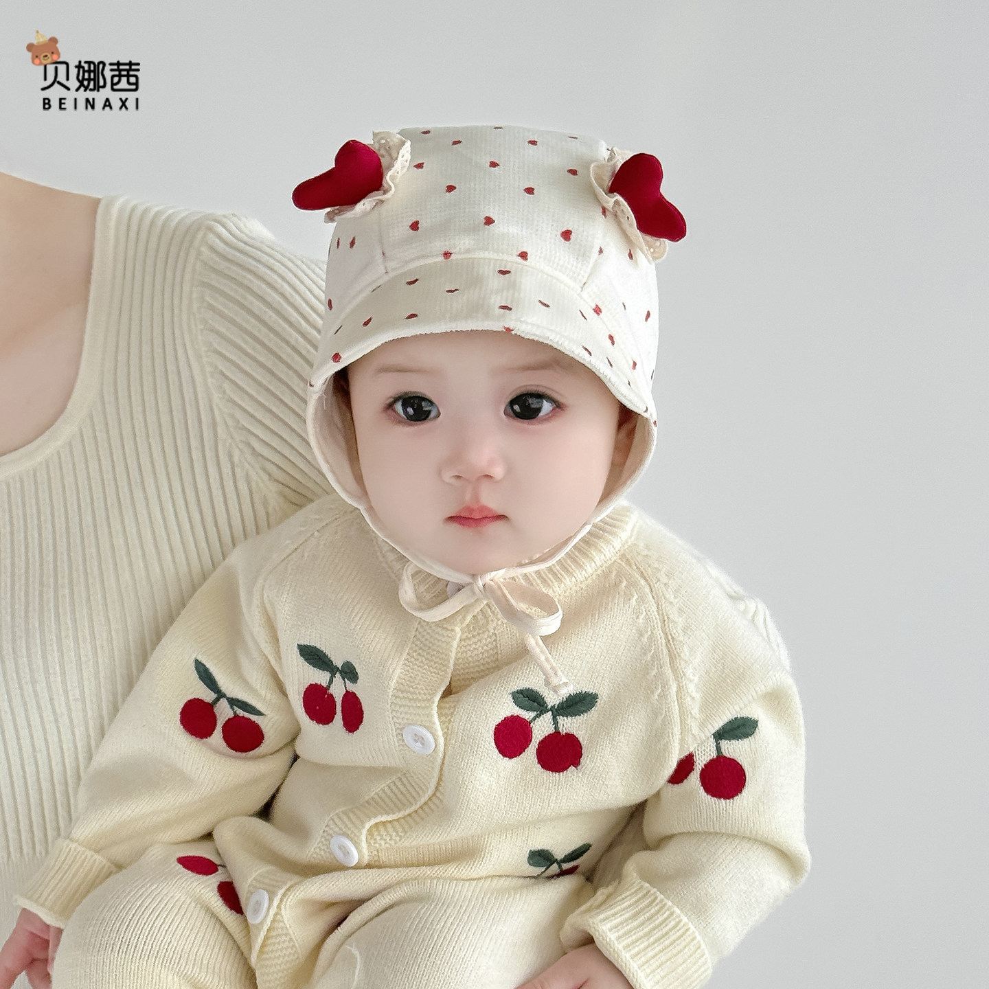 婴儿帽子春秋季薄款宝宝女外出男遮阳帽婴幼儿保暖护耳帽冬天胎帽,淘宝优惠券,粉丝福利购,淘宝优惠卷