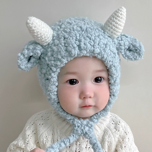 Детская демисезонная шапка, удерживающая тепло шерстяная зимняя хваталка для младенца, «сделай сам», в корейском стиле