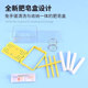 Multifunction roller type scrubbing soap box