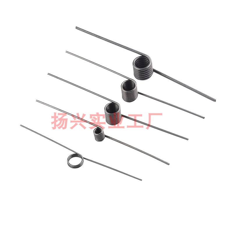 扭簧扭转弹簧线径1.0外径6.0-6.5V型弹簧发夹弹簧扭力簧回力扭簧 - 图3