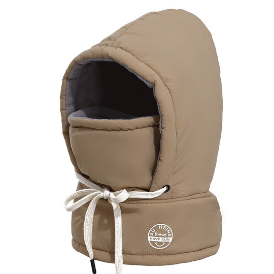 Lei Feng Hat Men's and Women's Winter Cycling Windproof One-piece Hat Plus Velvet