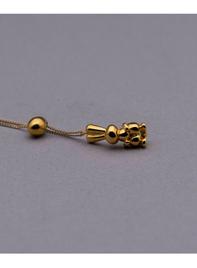 SUTP 小众抽象创意时尚锁骨链精致小众设计款百搭项链女