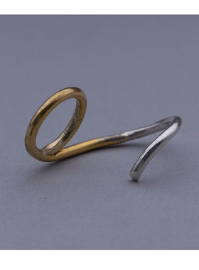 SUTP 小众设计感冷淡风戒指女ins潮网红时尚个性食指戒潮