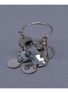 SUTP冷淡风轻奢不规则小众戒指时尚超闪食指戒级感指环女