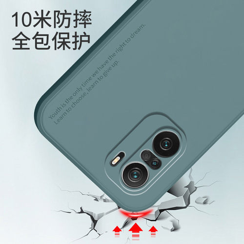 适用红米k40手机壳液态硅胶新品redmik40pro保护套全包防摔小米k40游戏增强版软壳磨砂k40s男女新款5g简约pro - 图2