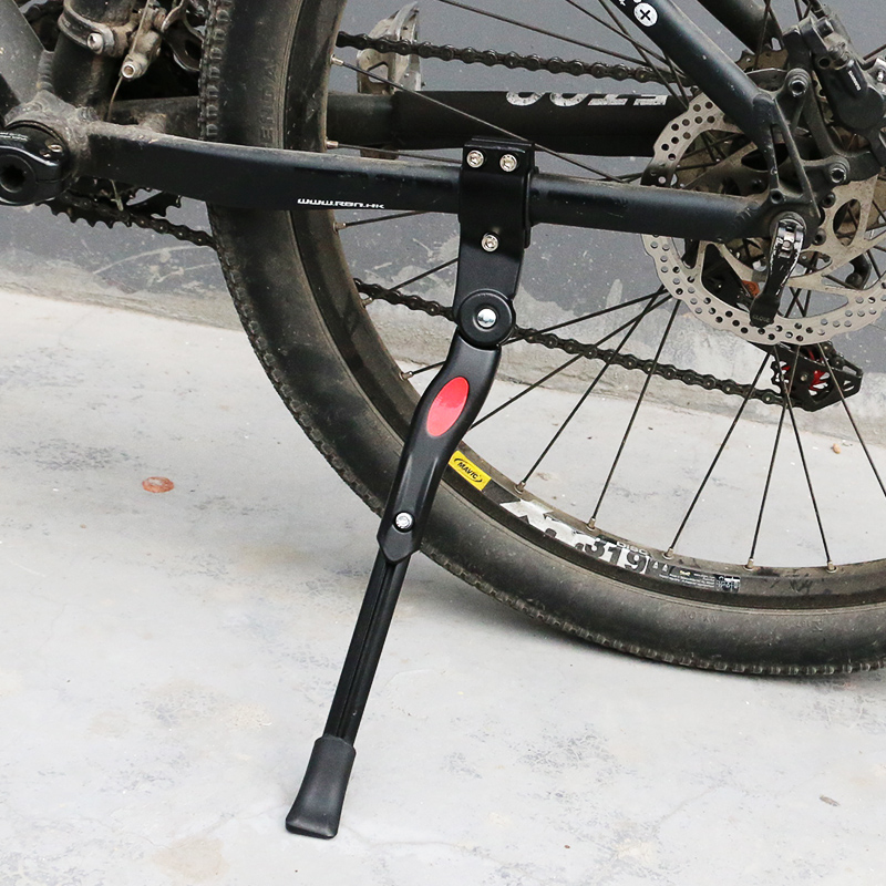 山地公路自行车脚撑支架单车停车架侧边站脚车梯子撑脚架通用配件
