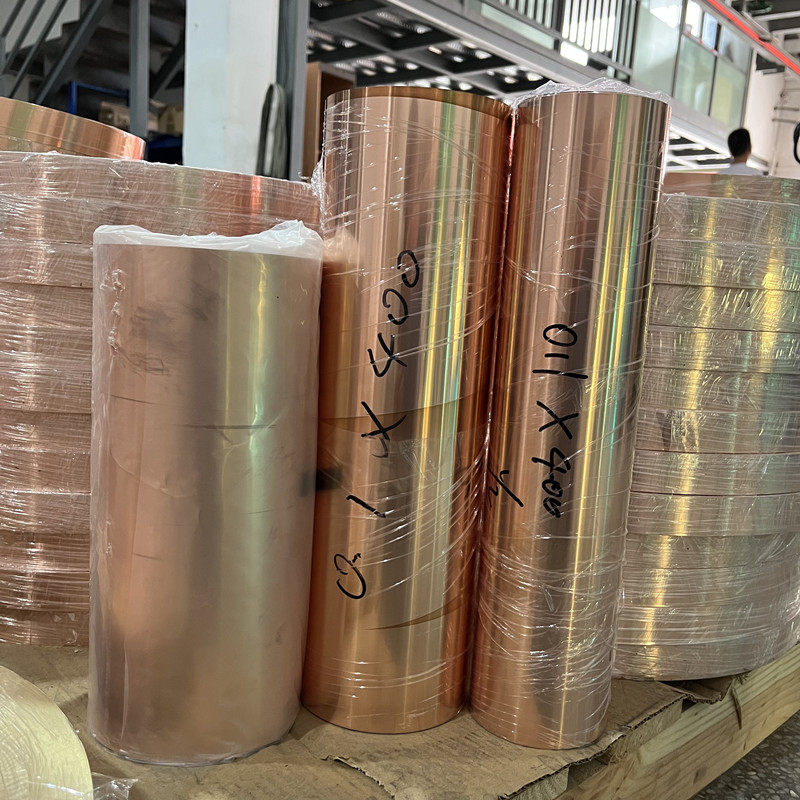 t2紫铜带0.1mm宽2 5 8 10 50 100 400铜皮 铜片 铜带镀银定制分条 - 图0