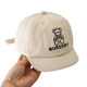 Gold crown sun hat short brim peaked hat