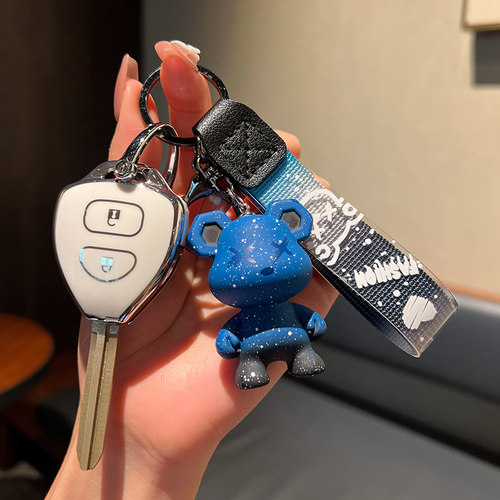 适用于丰田老款卡罗拉皇冠RAV4锐志霸道2700普拉多车钥匙扣壳 - 图1