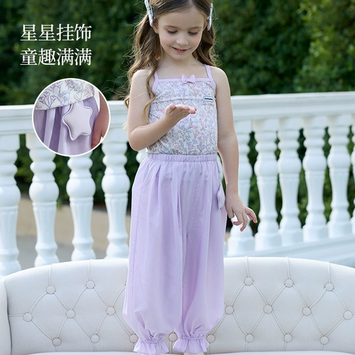 Детское средство от комаров, летние тонкие детские штаны