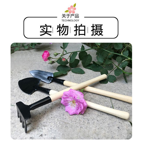 养花工具套装家用花卉栽种盆栽种花花盆松土养多肉种植专用小工具 - 图0