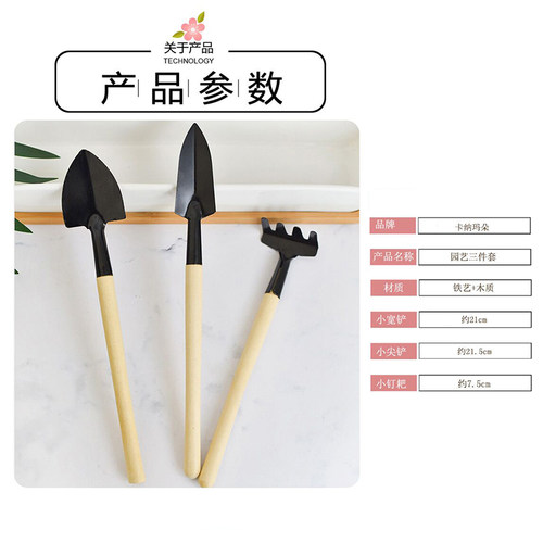 养花工具套装家用花卉栽种盆栽种花花盆松土养多肉种植专用小工具 - 图2