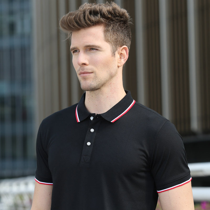 夏季定制短袖男广告衫企业刺绣工衣 智逊T恤