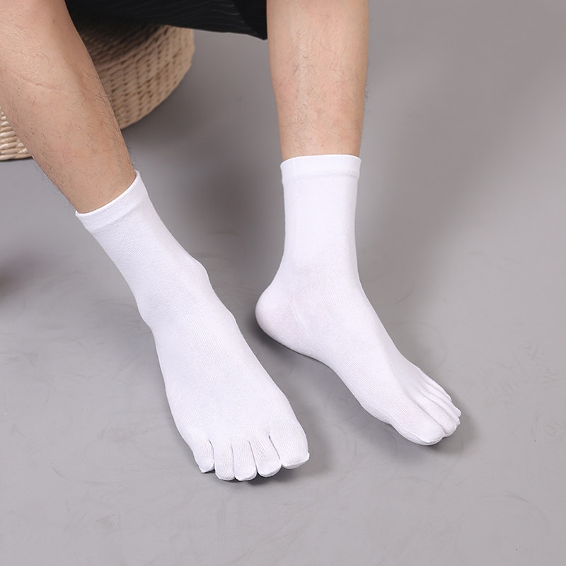 三分田4双吸汗分趾脚趾日系男袜子 三分田短袜/打底袜/丝袜/美腿袜