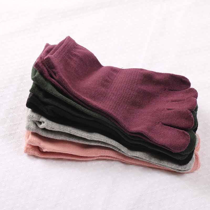 三分田五双装五指袜脚趾袜分趾袜女款短筒袜棉袜吸汗透气纯色五趾,淘宝优惠券,粉丝福利购,淘宝优惠卷