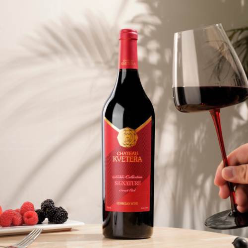 CHATEAU KVETERA格鲁吉亚进口干红葡萄酒名鉴系列礼盒装卡维特拉 - 图2