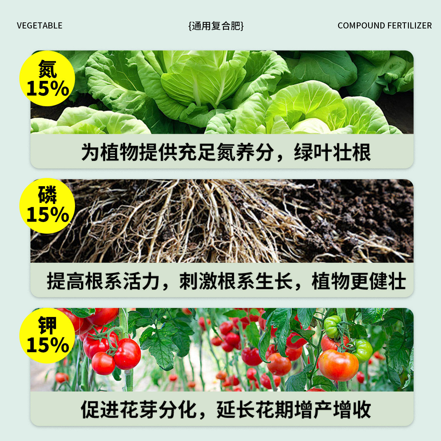 氮磷钾复合肥蔬菜农用专用种菜养花通用型三元复合肥肥料果树化肥,淘宝优惠券,粉丝福利购,淘宝优惠卷