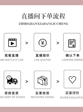 直播间新品专拍链接 不支持七天无理由退换