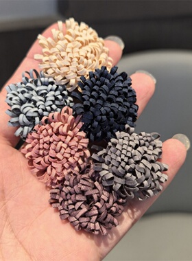 适配MIU系美拉德流苏挂件皮革花