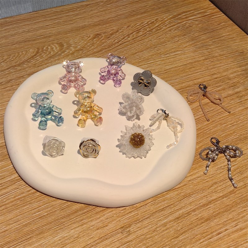 韩版东大门超仙珍珠蝴蝶结鞋扣高级感鞋装饰小熊玫瑰花朵鞋花,淘宝优惠券,粉丝福利购,淘宝优惠卷