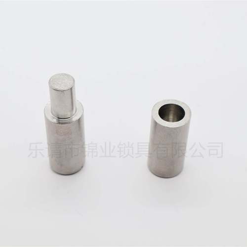 不锈钢201/304焊接门轴 圆柱合页 圆柱铰链 橱柜门铰链 脱卸门轴 - 图2