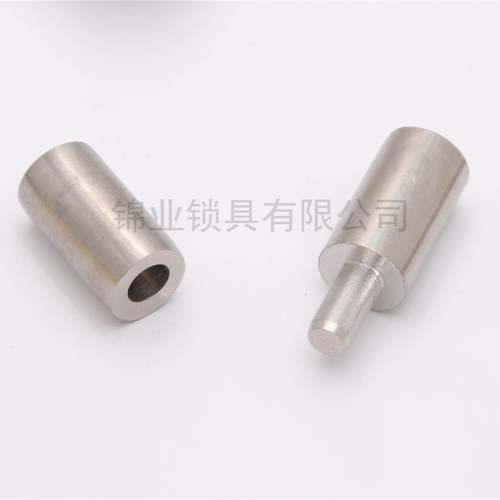 不锈钢201/304焊接门轴 圆柱合页 圆柱铰链 橱柜门铰链 脱卸门轴 - 图1