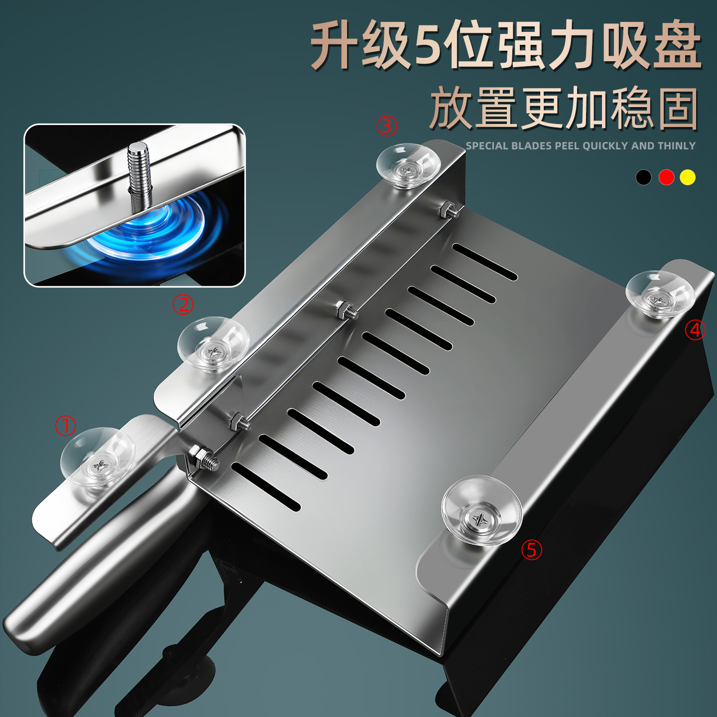 多功能铡刀家用小型不锈钢切骨机手动商用牛羊排骨切肉刀斩骨神器 - 图2