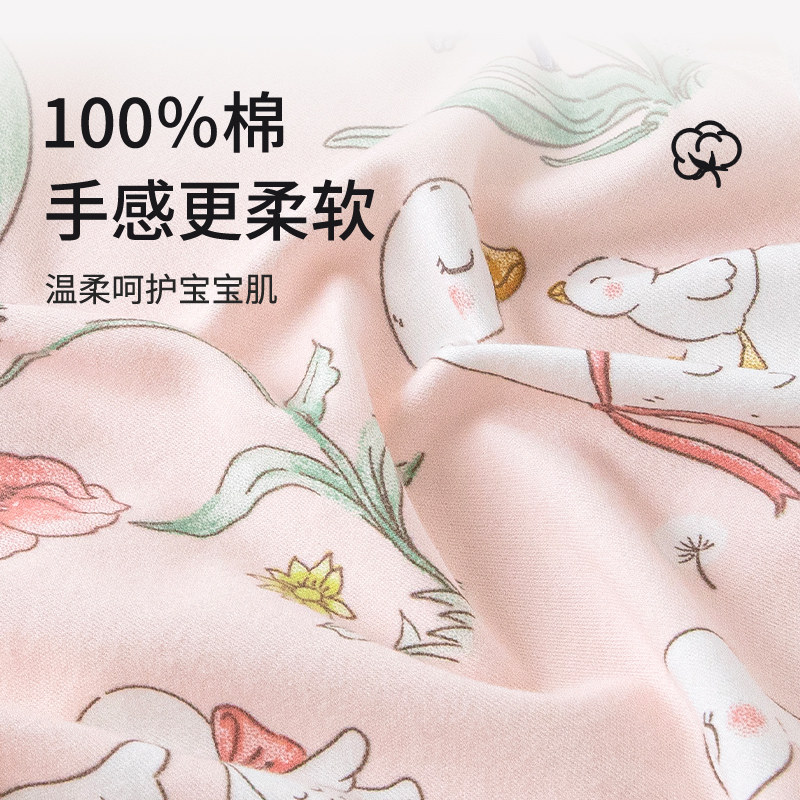 Children's autumn clothes and autumn pants split set base pure cotton spring and autumn style men's and girls' pajamas thermal underwear home clothes