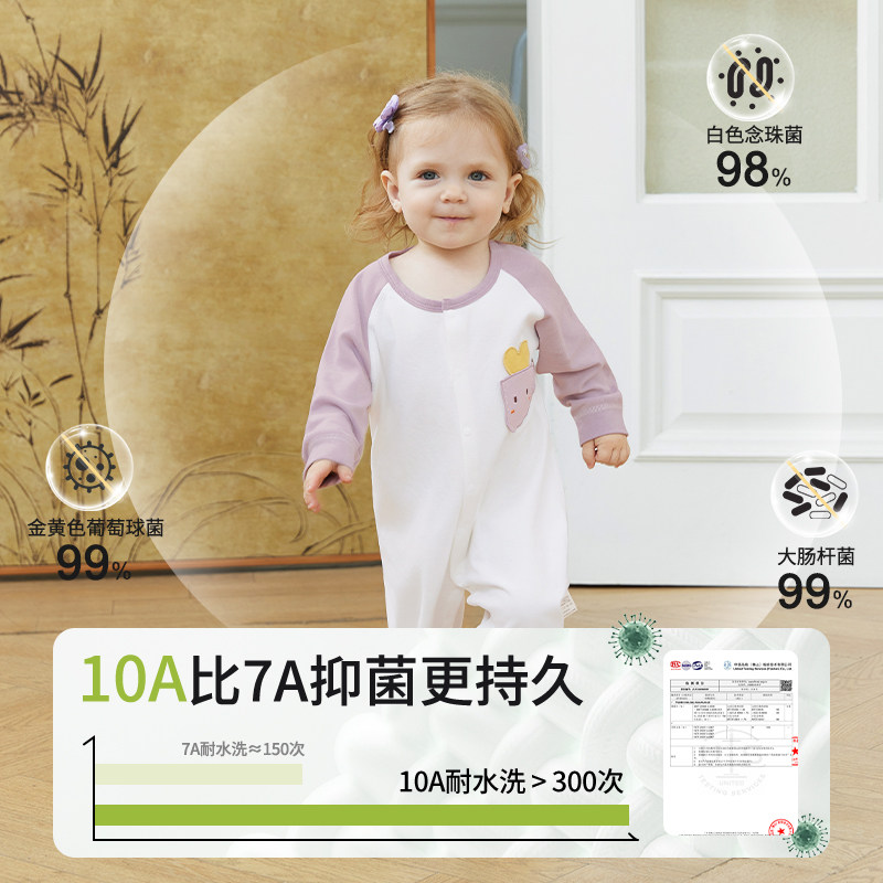 婴儿连体衣春秋款新生儿衣服纯棉睡衣秋季婴幼男女宝宝初生早秋装,淘宝优惠券,粉丝福利购,淘宝优惠卷