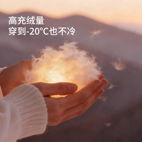 婴儿羽绒服连体衣冬季外出服白鸭绒女宝宝小月龄秋冬加厚保暖爬服 - 图2