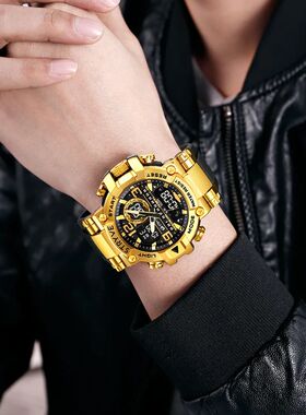 New STRYVE Watch for Men's High Quality Digital-Analog Dual