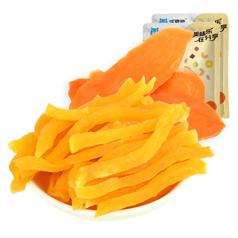 乐享熊地瓜条干500g片软糯地瓜干 乐享熊薯类制品
