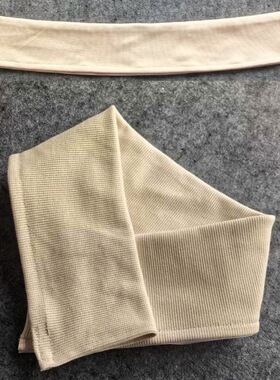 红色螺纹假领子防脏神器全包魔术贴可拆洗羽绒服护领套