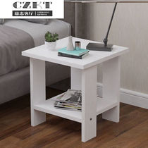 Sofa corner small tea table tea table a few bedrooms solid wood table girls balcony small square short G83-30 * 30 *