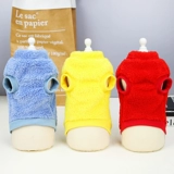 Собачья одежда Новая зимняя двухсторонняя арктическая флисовая одежда Тедди Бишон Медведь Померанский маленький собачий домашний животный осень и зимняя одежда