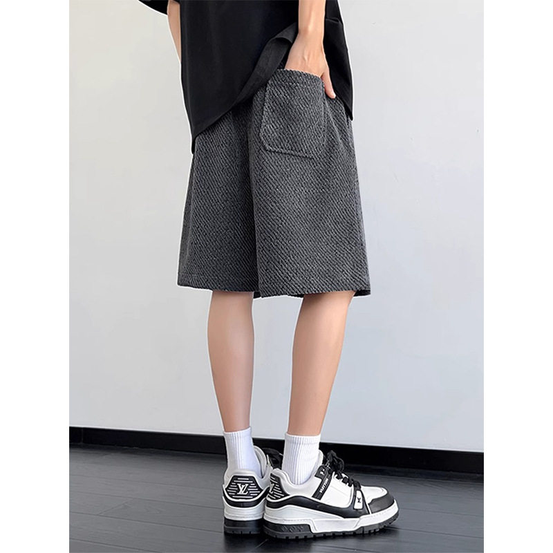 nasa小香风休闲短裤男夏宽松百搭运动五分裤潮牌感美式大裤头,淘宝优惠券,粉丝福利购,淘宝优惠卷