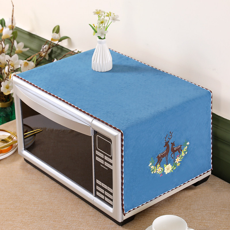 新款微波炉防尘罩长方形烤箱盖布厨房家用消毒柜罩子保户罩盖巾,淘宝优惠券,粉丝福利购,淘宝优惠卷