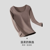 舒氧 Мужское удерживающее тепло демисезонное нижнее белье, бархатное тонкое термобелье для влюбленных