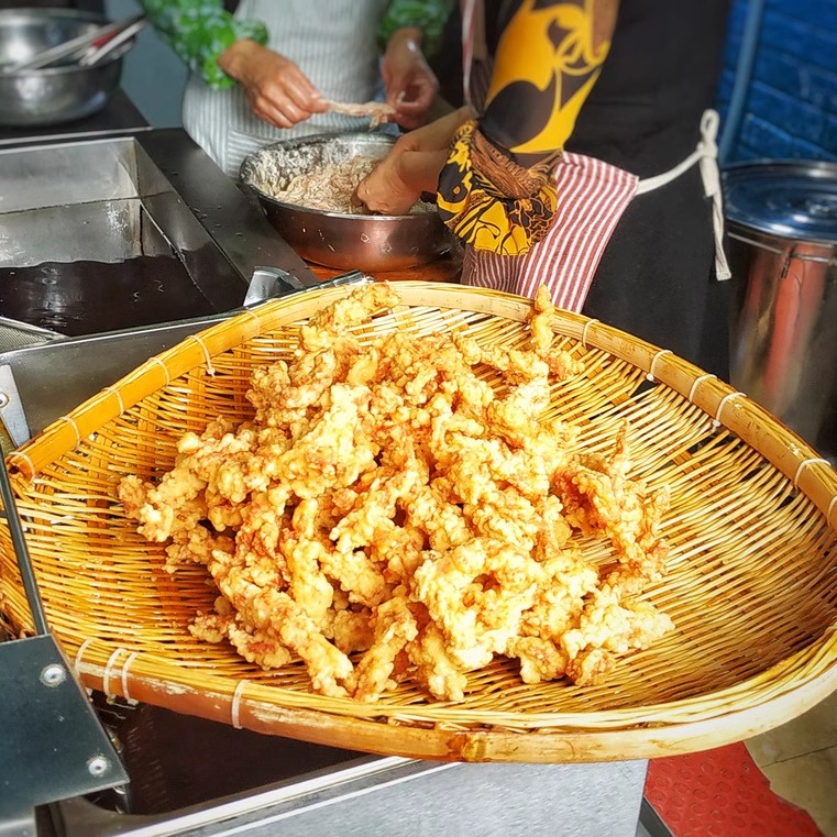 重庆小吃肖炮酥肉油炸鸡柳解放碑好吃街特产零食真空即食美食代购 - 图0