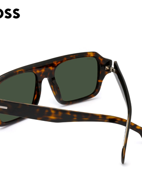 HUGO BOSS雨果博斯质感板材方框防紫外线太阳墨镜 1595