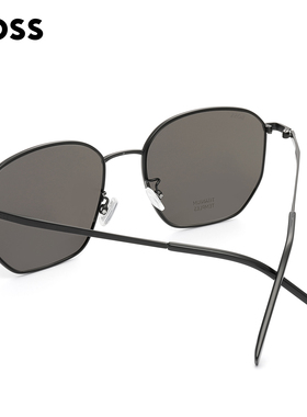 HUGO BOSS雨果博斯潮流多边形钛太阳镜男驾驶专用防晒墨镜1673