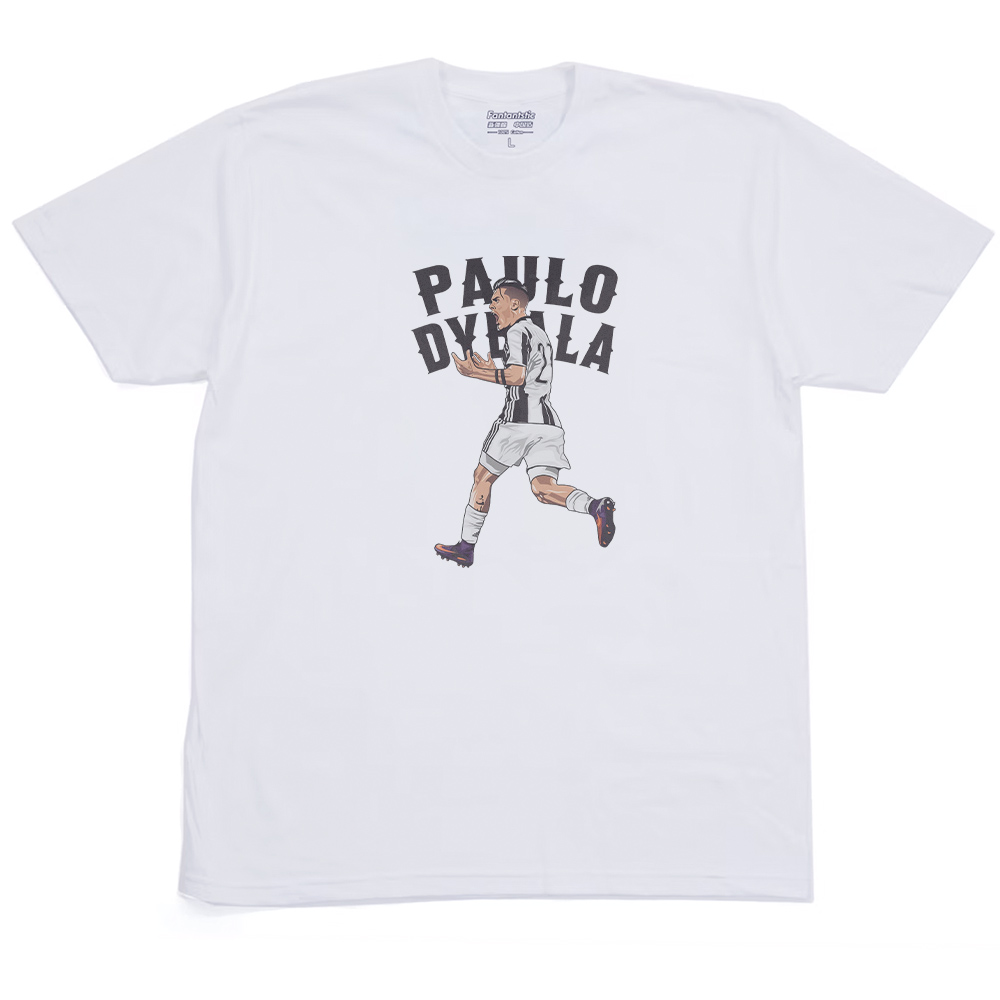 尤文小魔仙保罗迪巴拉球衣纯棉T恤男足球粉丝短袖夏Paulo Dybala - 图1