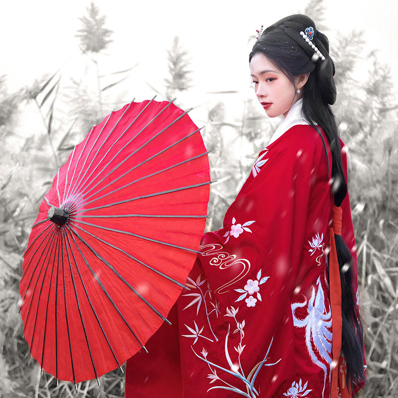 化狐茵卡蕾原创明制披风中国风汉服 茵卡蕾汉服