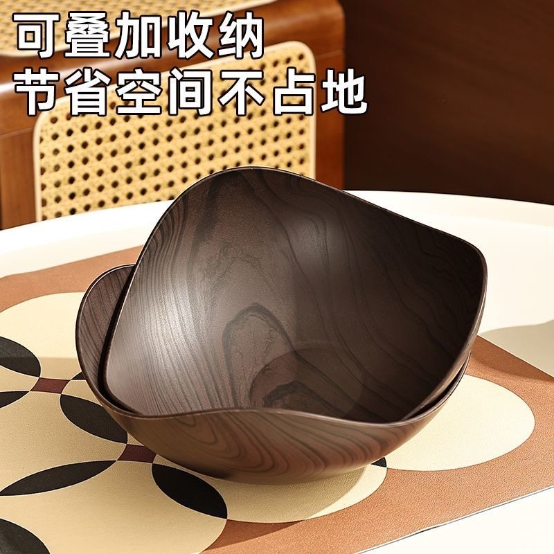 仿木纹水果盘客厅家用零食干果摆放盘收纳盘2025新款高颜值糖果盘,淘宝优惠券,粉丝福利购,淘宝优惠卷