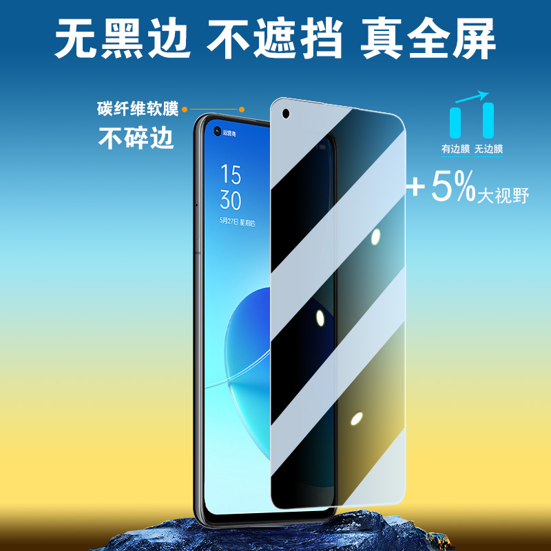 vivo iQOONeo8Pro防窥膜9pro360度neo8上下左右neo9spro四面11s隐私9spro+非钢化8不碎边neo6防窥视neo5隐私