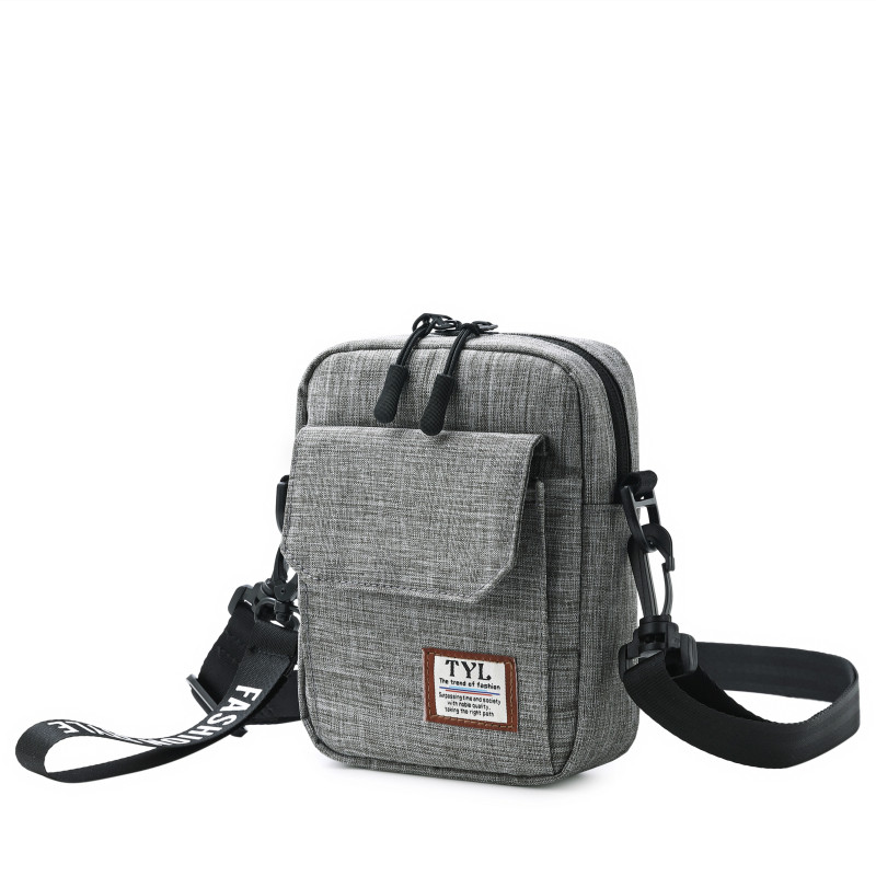 潮牌男士ins小背包休闲迷你斜挎包 亿特莱男士包袋