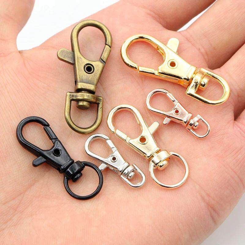 5-10pcs Snap Hook Trigger Clips Buckles For Keychain Lobster - 图2