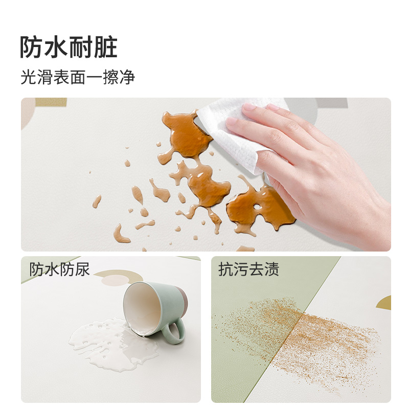 哈比树爬爬垫婴儿加厚家用爬行垫防摔儿童地垫可折叠安全无毒无味 - 图2